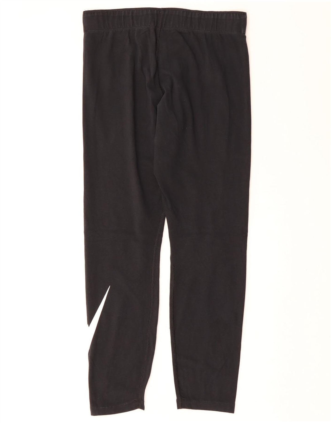 NIKE Grafiske Leggings til kvinder UK 14 Medium Sort Bomuld