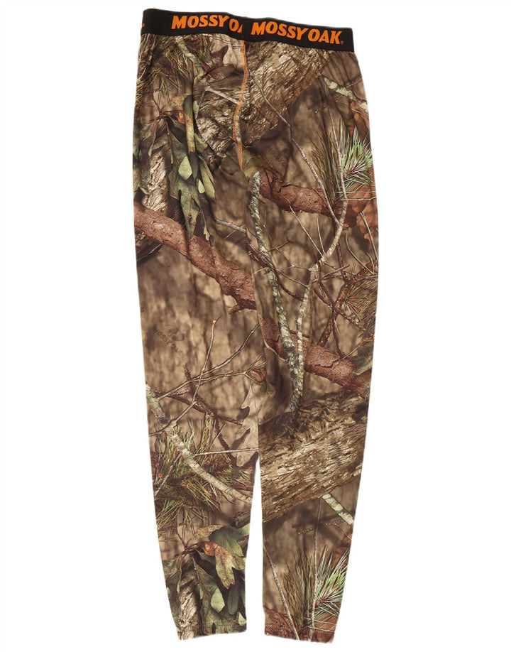Mossy Oak Herre Grafiske Leggings Medium Khaki Camouflage Polyester