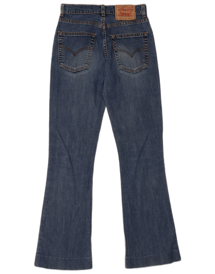 Levi's Dame 525 Bootcut Jeans W28 L30 Blå Bomuld