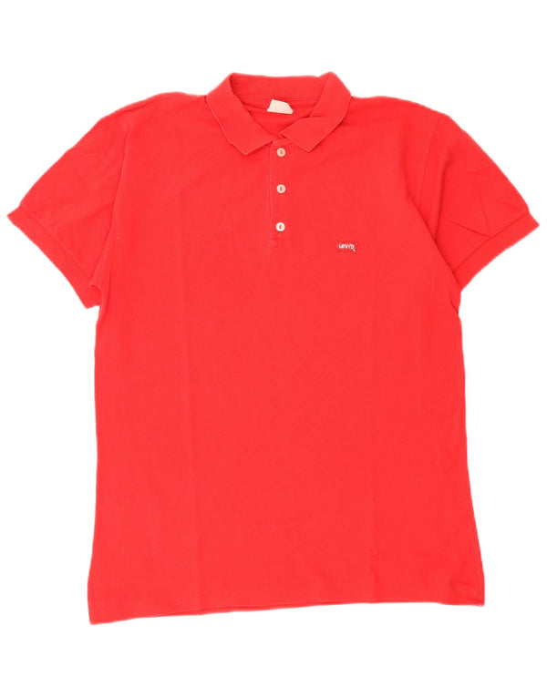 Levi's herre poloshirt Medium rød