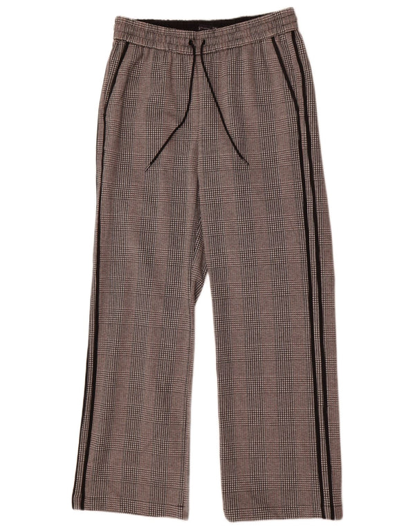 Marks & Spencer Grafiske Casual Bukser til kvinder UK 12 Medium W30 L29 Grå