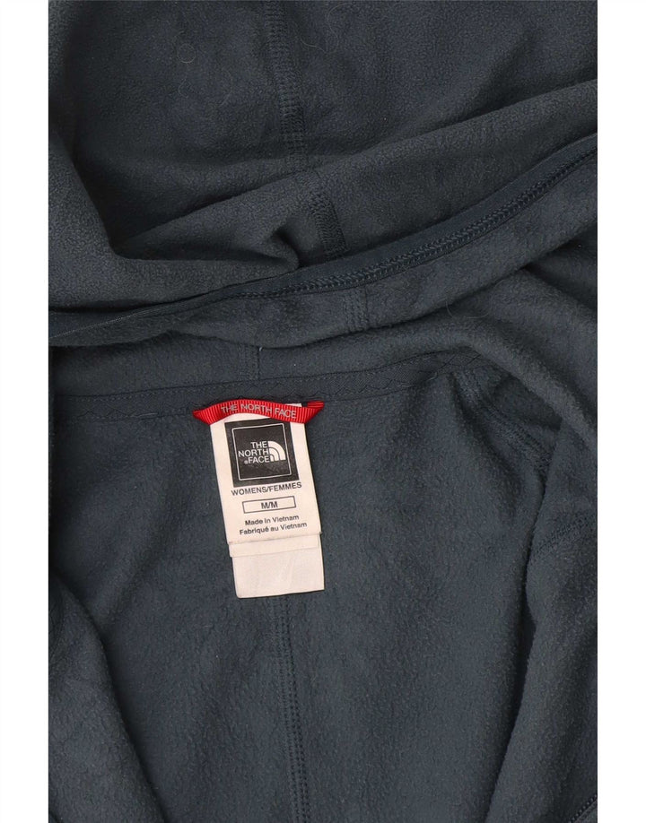 The North Face Dame Hættejakke i fleece UK 12 Medium Grey Polyester