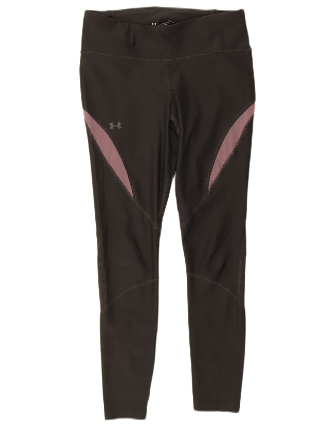 Under Armour Dame Dri Fit Crop Leggings UK 14 Medium Grey Colourblock