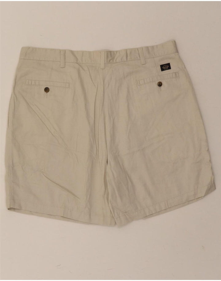 DOCKERS Mens Khakis Pegged Chino Shorts W40 XL Grey Cotton Vintage Dockers and Second-Hand Dockers from Messina Hembry 