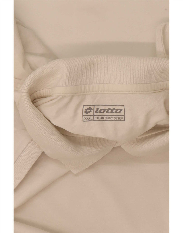 Lotto Herre Polo Shirt 3XL Hvid