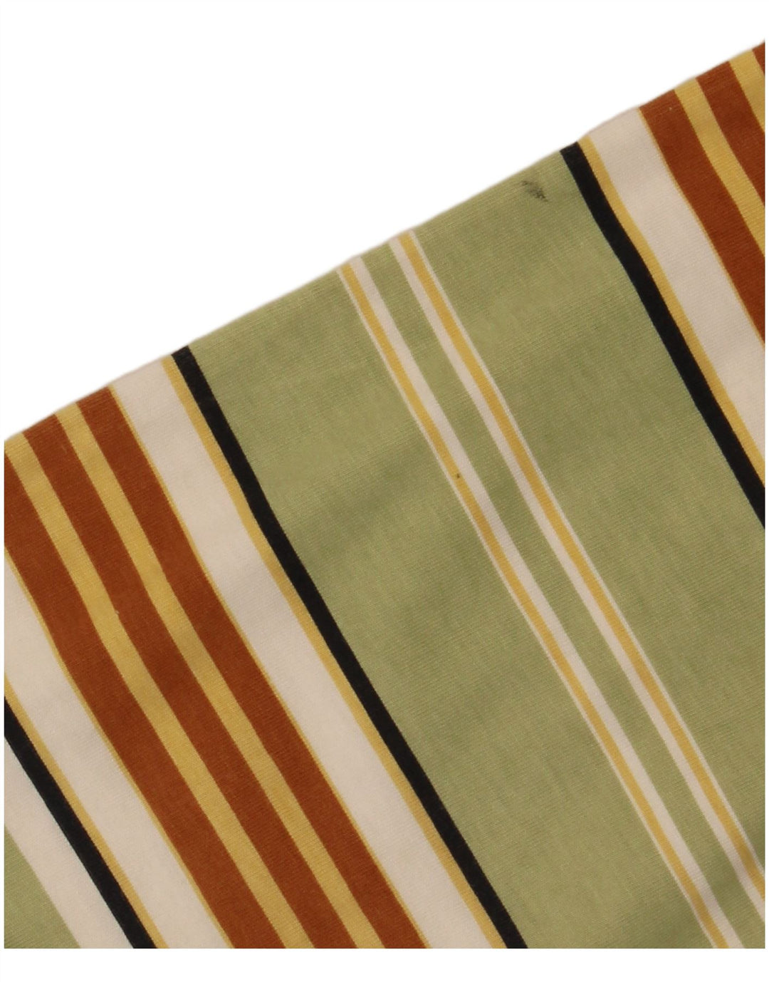 Marlboro Classics Rugby Polo Shirt til mænd Stor grøn stribet bomuld