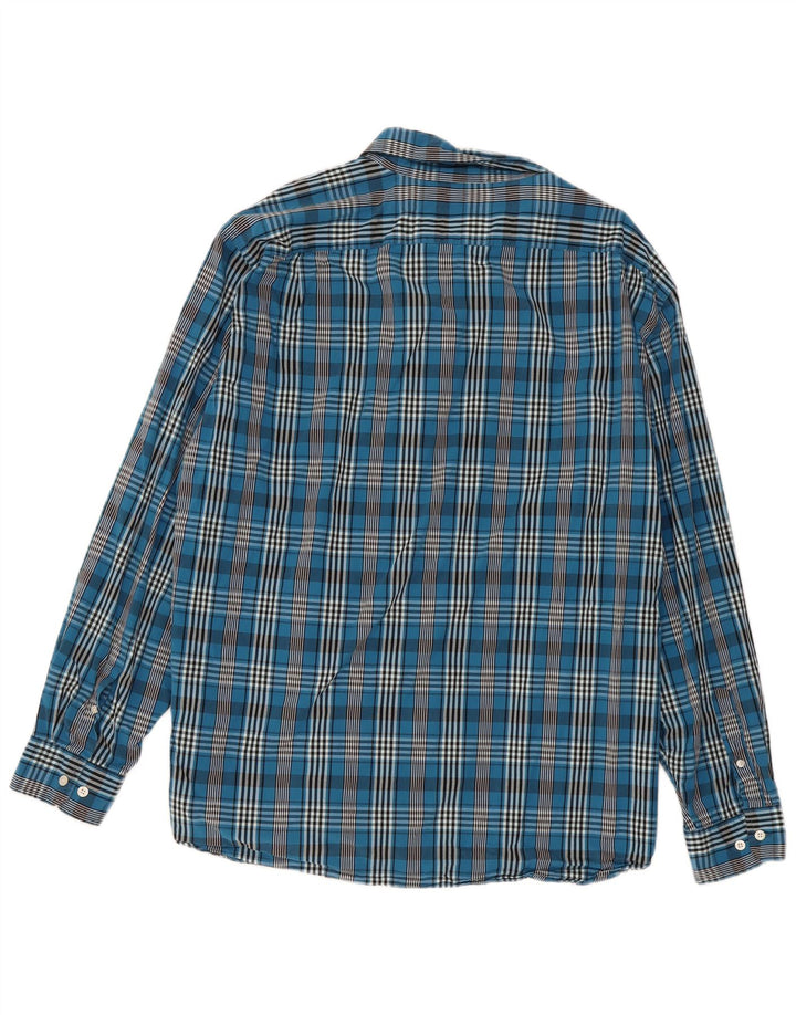 Nautica Herre Classic Fit skjorte 2XL marineblå ternet bomuld
