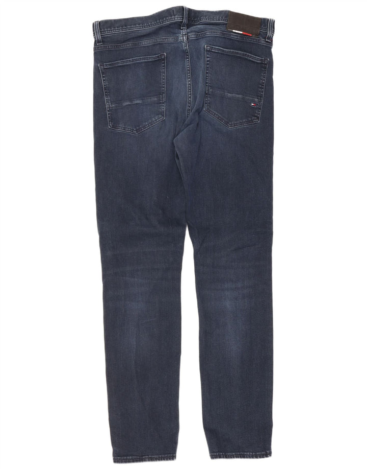 Tommy Hilfiger Herre Bleecker Slim Jeans W36 L32 Blå Bomuld