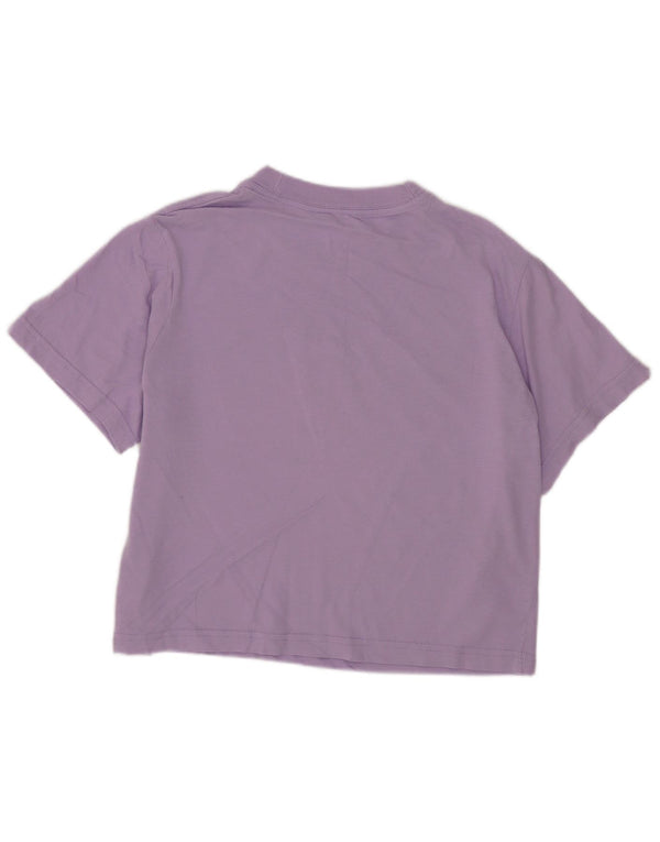 Nike Piger Loose Fit T-Shirt Top 10-11 år Medium Lilla Bomuld