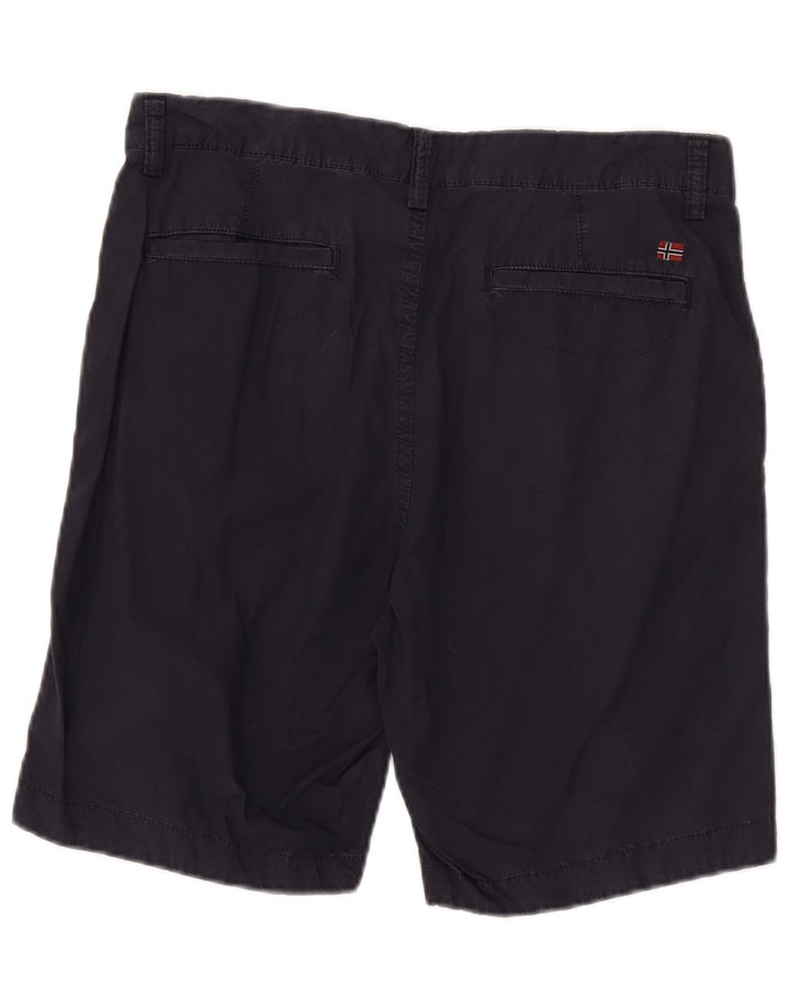 Napapijri Chino Shorts til mænd W31 Mellem marineblå bomuld