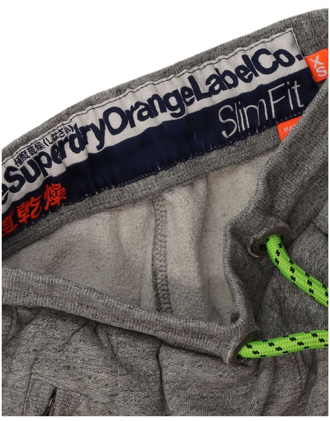 Superdry Herre Slim Fit Sportshorts XS Grå Flecked