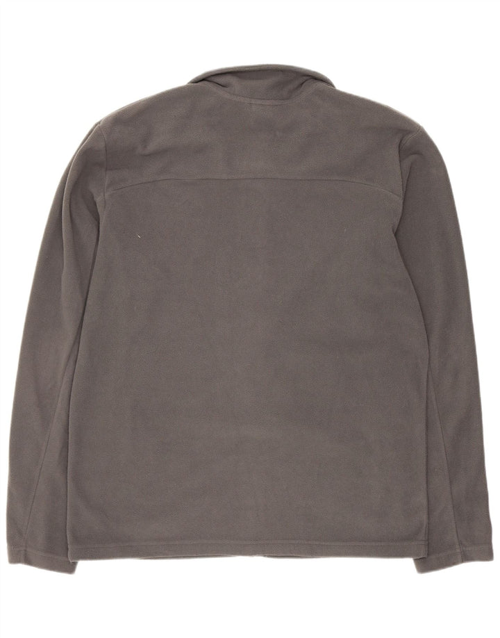 The North Face Herre Fleecejakke UK 38 Medium Grey Polyester