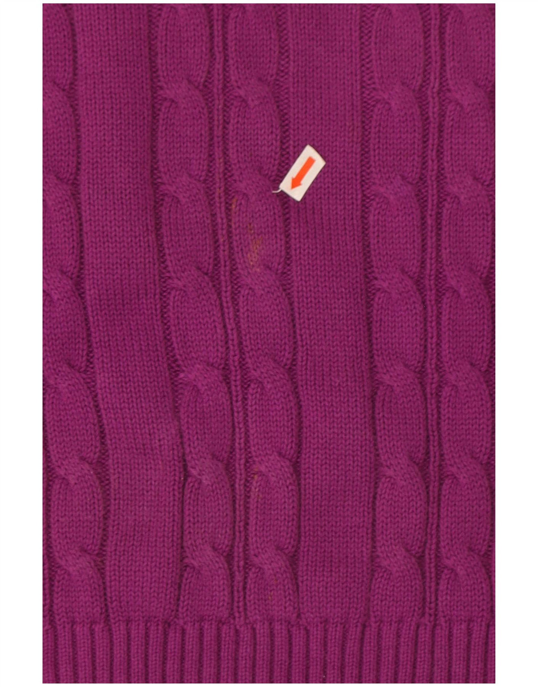 Marks & Spencer Herre sweater med rund hals, stor lilla bomuld