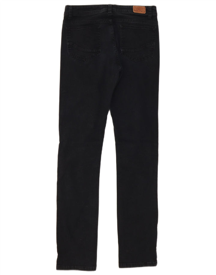 FAT FACE Womens Slim Jeans UK 8 Small W26 L30  Black Cotton