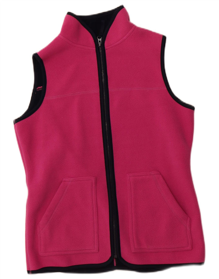 ST. BERNARD Girls Fleece Gilet 10-11 år Pink Polyester