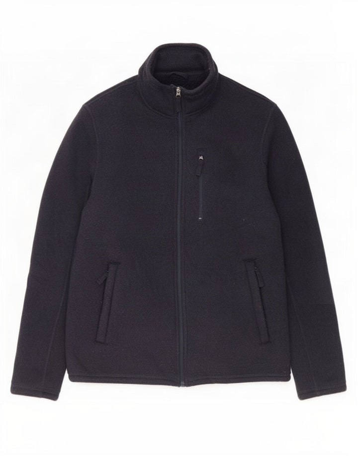 Marks & Spencer Herre Sherpa træningsdragt Topjakke Medium Marineblå Polyester