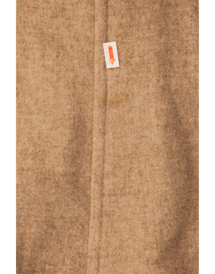 Zara Dame Loose Fit Overfrakke UK 6 XS Beige