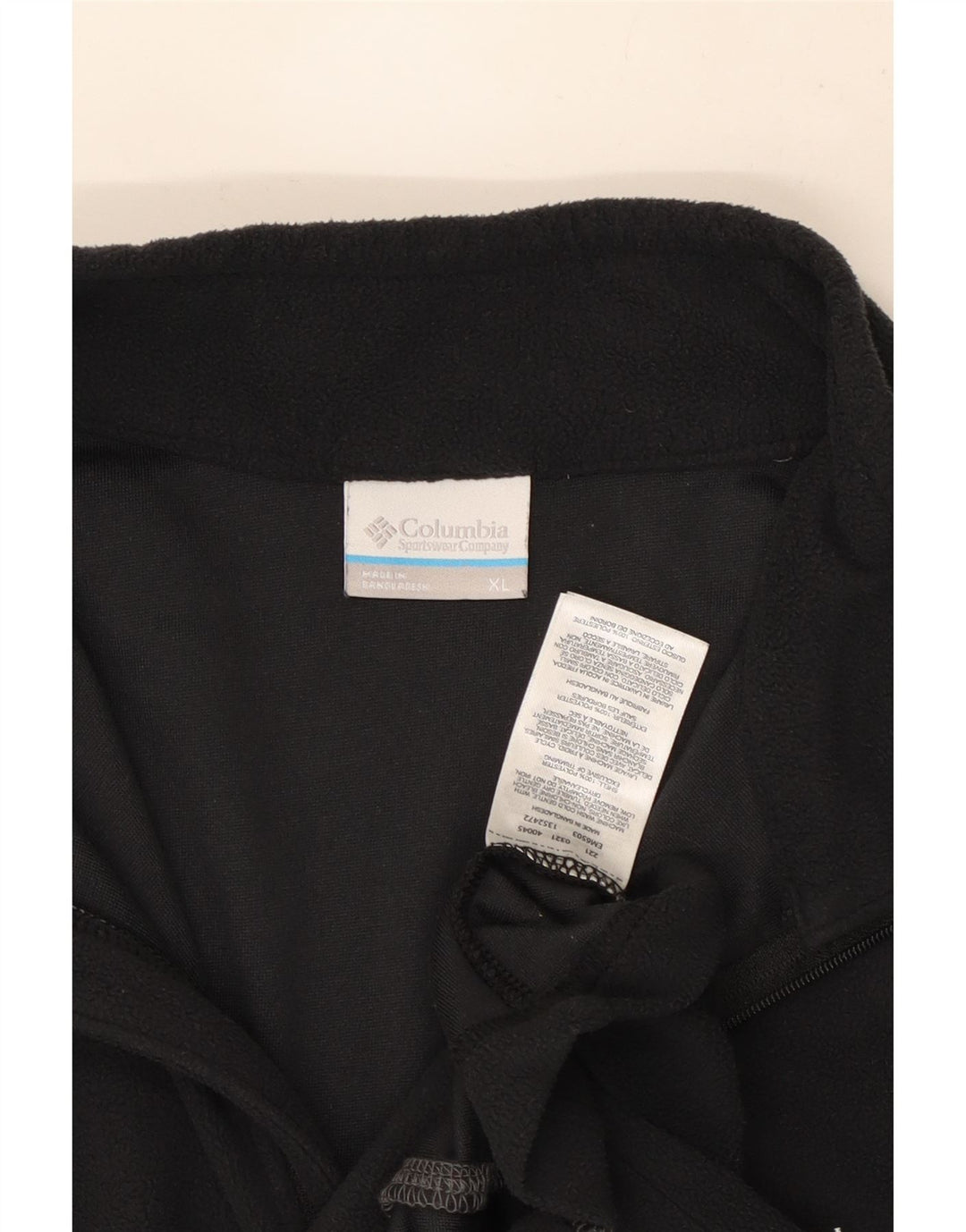 Columbia Herre lynlås-hals Fleece Jumper XL Grå Polyester