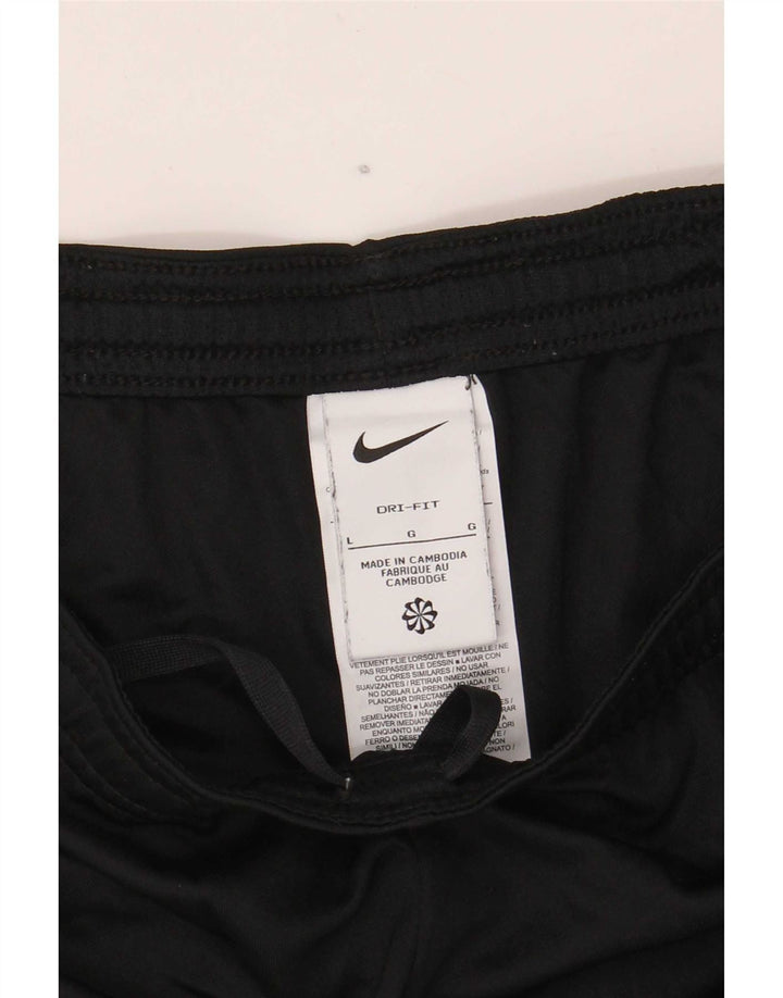 Nike Herre Dri Fit Sportshorts Store sorte Colourblock Polyester