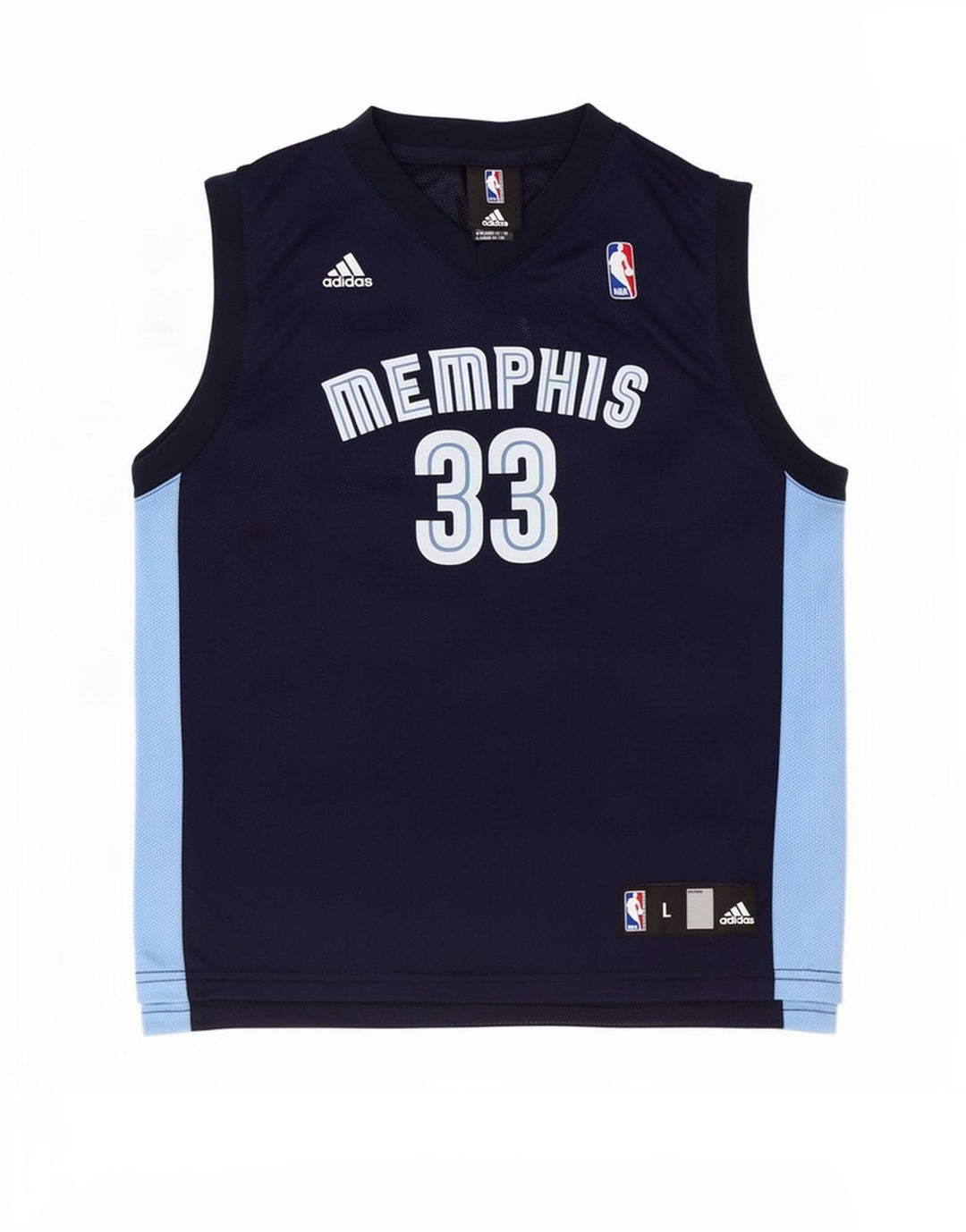 Adidas drenge Memphis grafisk vest top 14-15 år stor marineblå