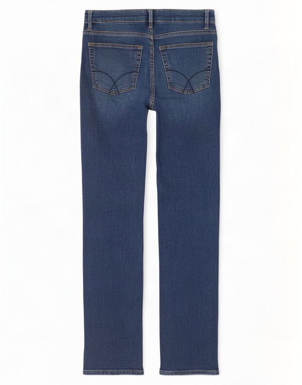 Crew Clothing Dame Straight Jeans UK 10 Small W30 L30 Blue Cotton