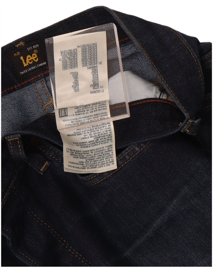 Lee Mens Daren Slim Jeans W33 L36 Marineblå Bomuld