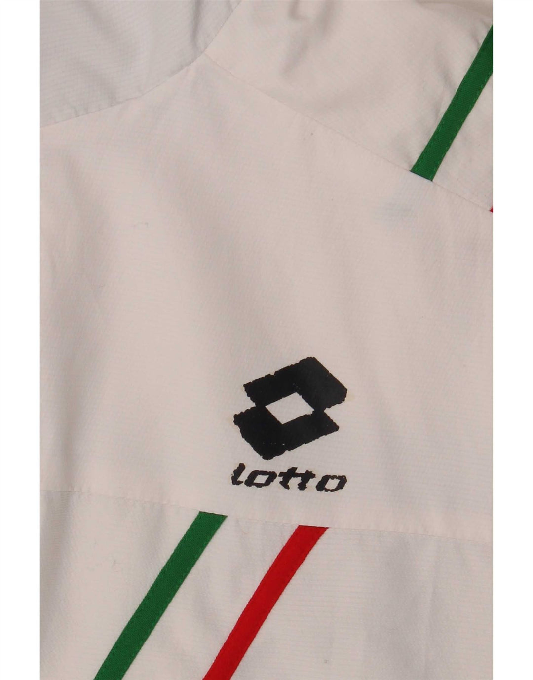 Lotto Herre grafisk træningsdragt Topjakke XL Hvid Colourblock
