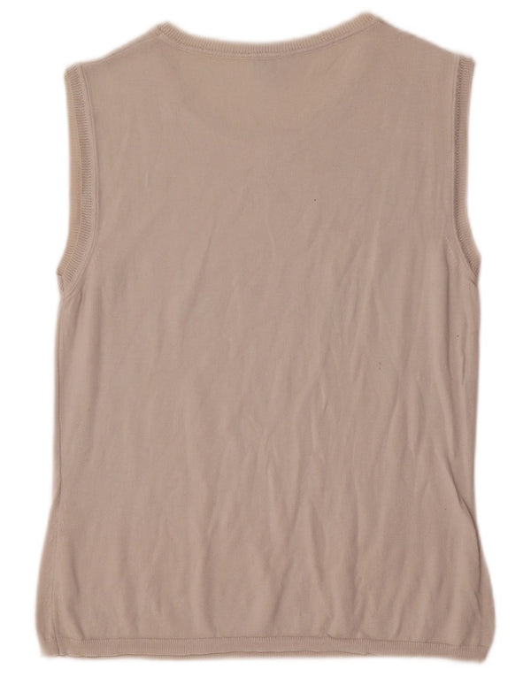 Calvin Klein Jeans Dame Vest Tank Top UK 12 Medium Grå