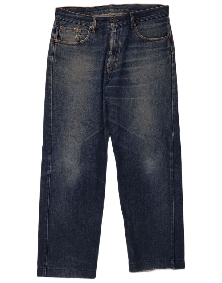 Levi's Dame 592 lige jeans W36 L32 Blå