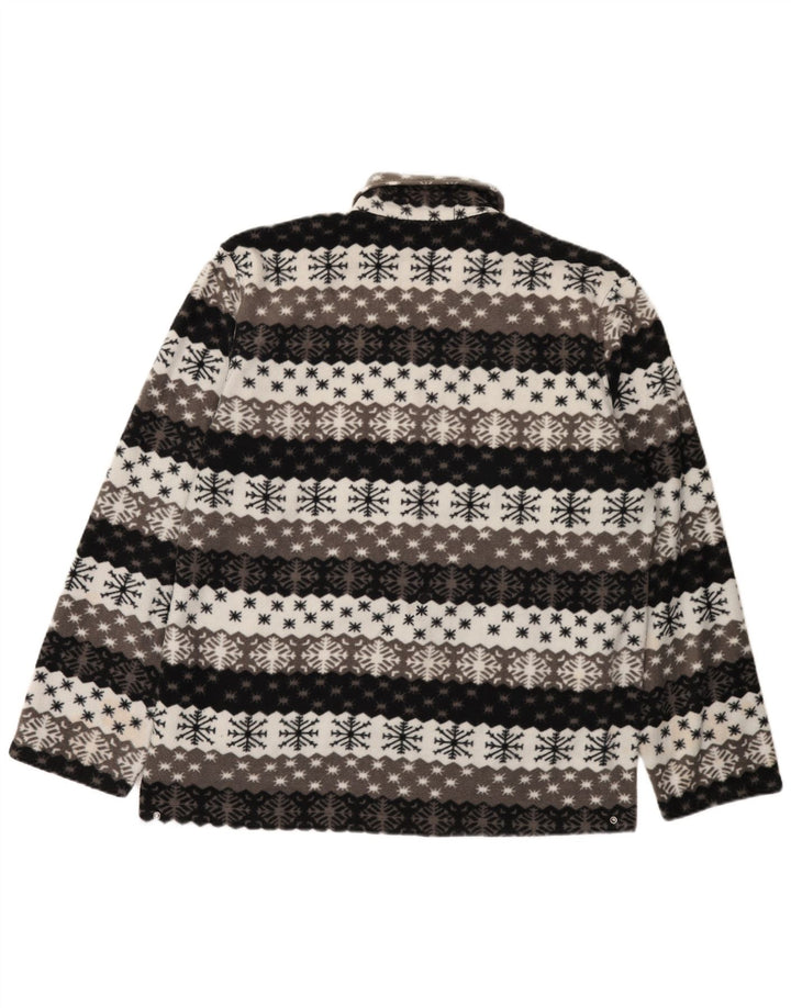 Vintage fleecejakke til mænd UK 42 XL Multicolored Fair Isle