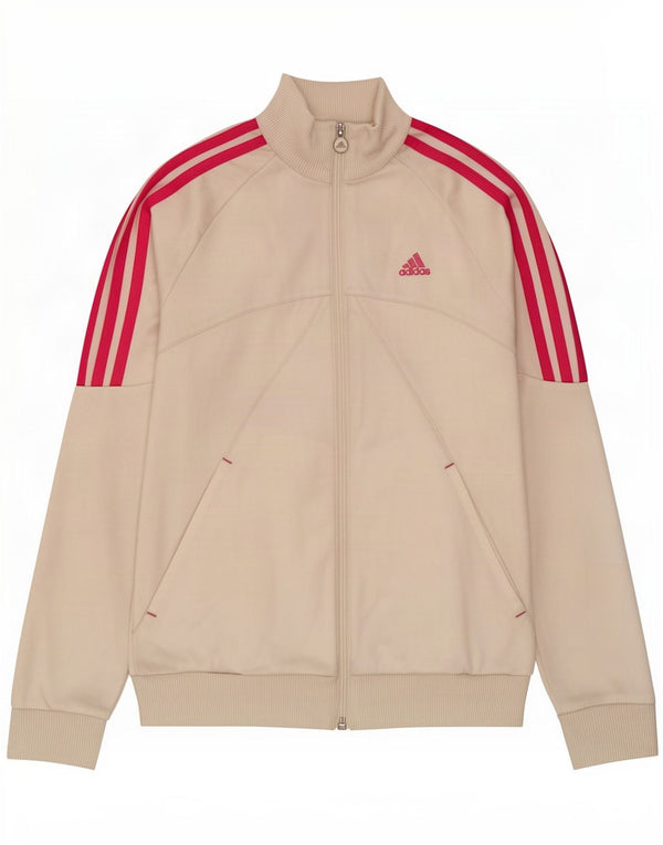 Adidas piger grafisk træningsdragt topjakke 13-14 år hvid polyester