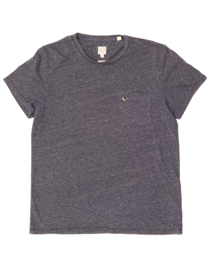 Jack Wills Herre Slim Fit T-Shirt Top XL Grå