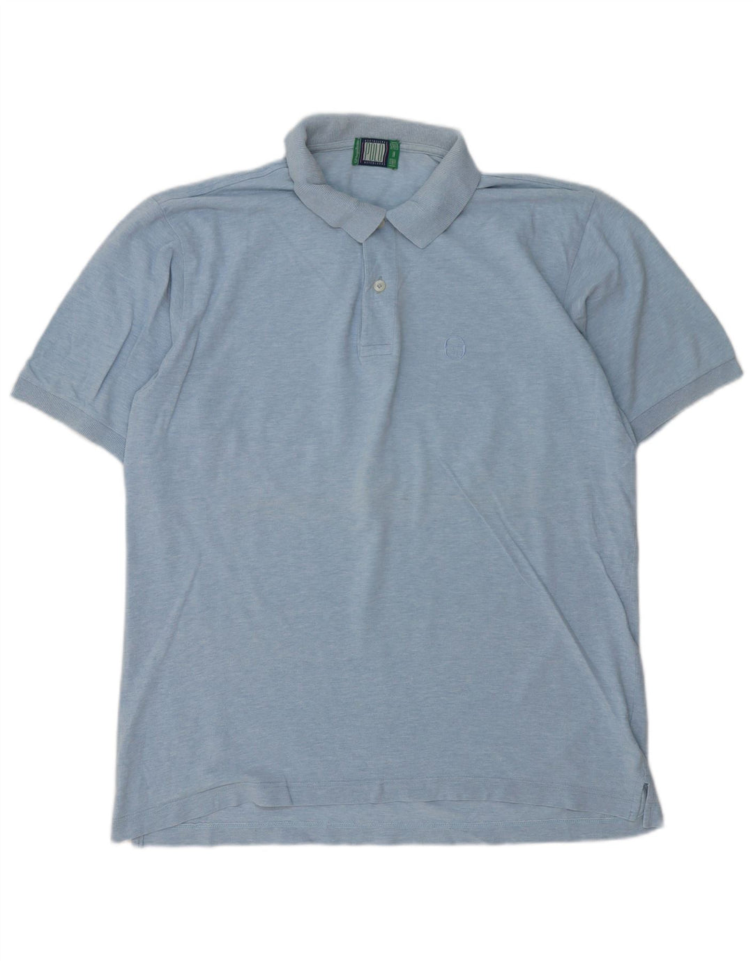 Sergio Tacchini Herre Polo Shirt IT 54 XL Blå Bomuld