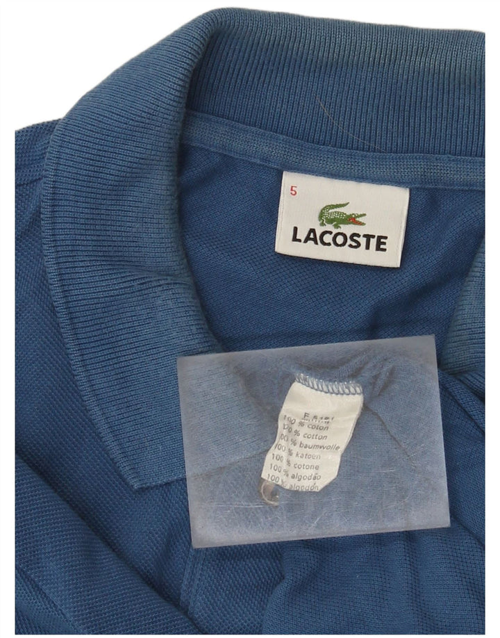 Lacoste Herre poloskjorte str. 5 Large Blå Bomuld