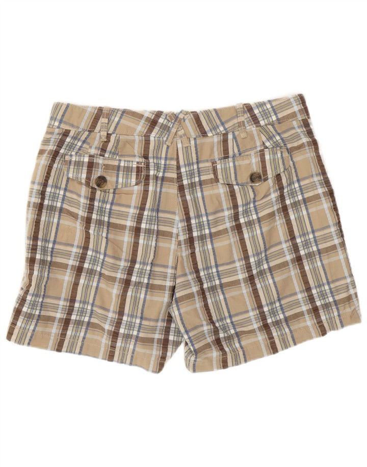 Lee Dame Chino Shorts US 12 Large W34 Beige Ternet Bomuld