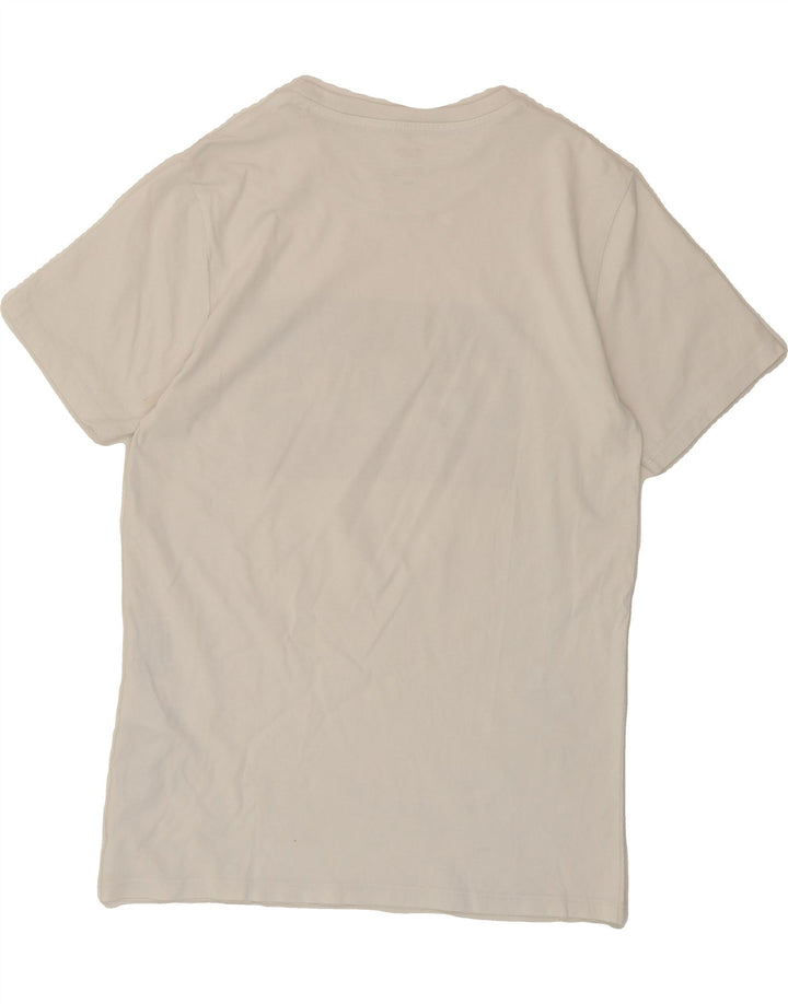 LEVI'S Mens Graphic T-Shirt Top Small White Cotton Vintage Levi's and Second-Hand Levi's from Messina Hembry 