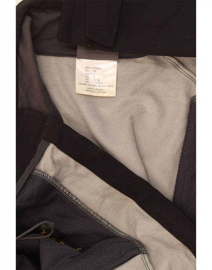 Jack Wolfskin Herre Windbreaker Jacket UK 36/38 Medium Sort Polyamid
