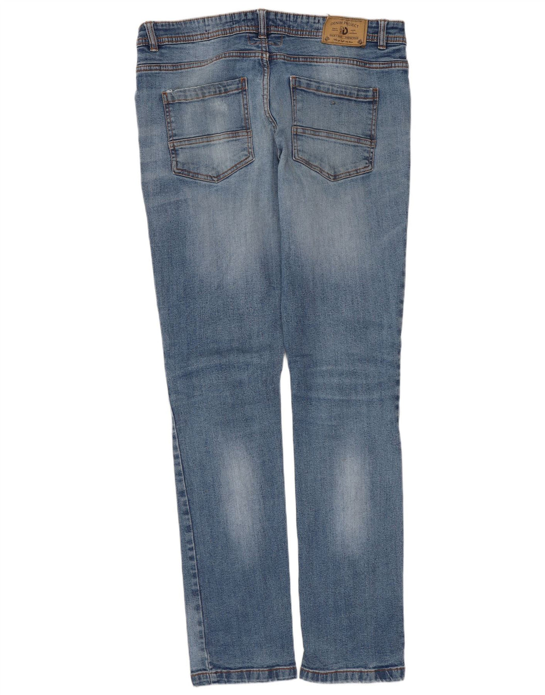 DACK'S Herre Slim Jeans IT 50 Large W34 L31 Blå Bomuld