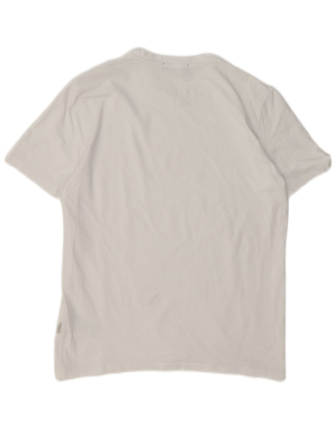 Liu Jo Herre T-Shirt Top Medium Hvid Bomuld