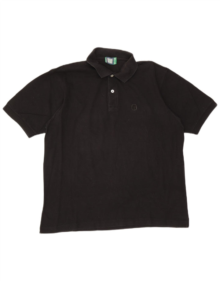 Sergio Tacchini herre poloshirt XL sort