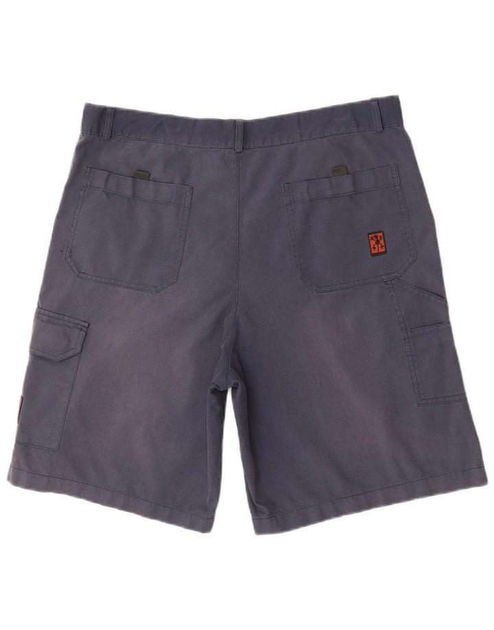 XS Exes Herre Cargo Shorts IT 48 Medium W38 Navy Blue
