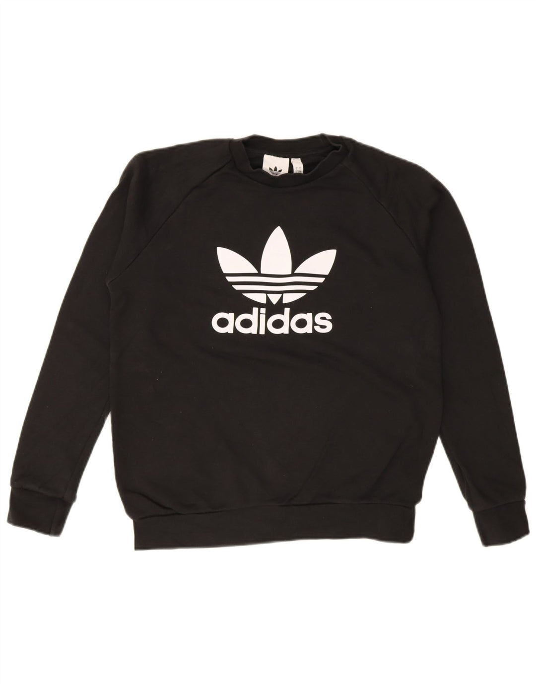 Adidas grafisk sweatshirt til mænd, lille sort bomuld