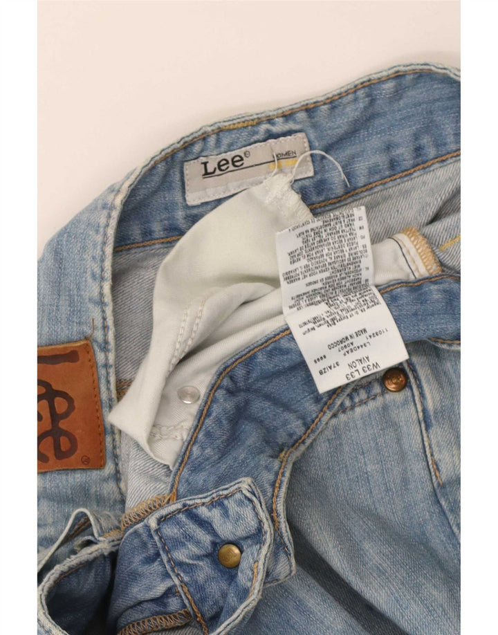 Lee Herre Avalon Straight Jeans W33 L33 Blå Bomuld