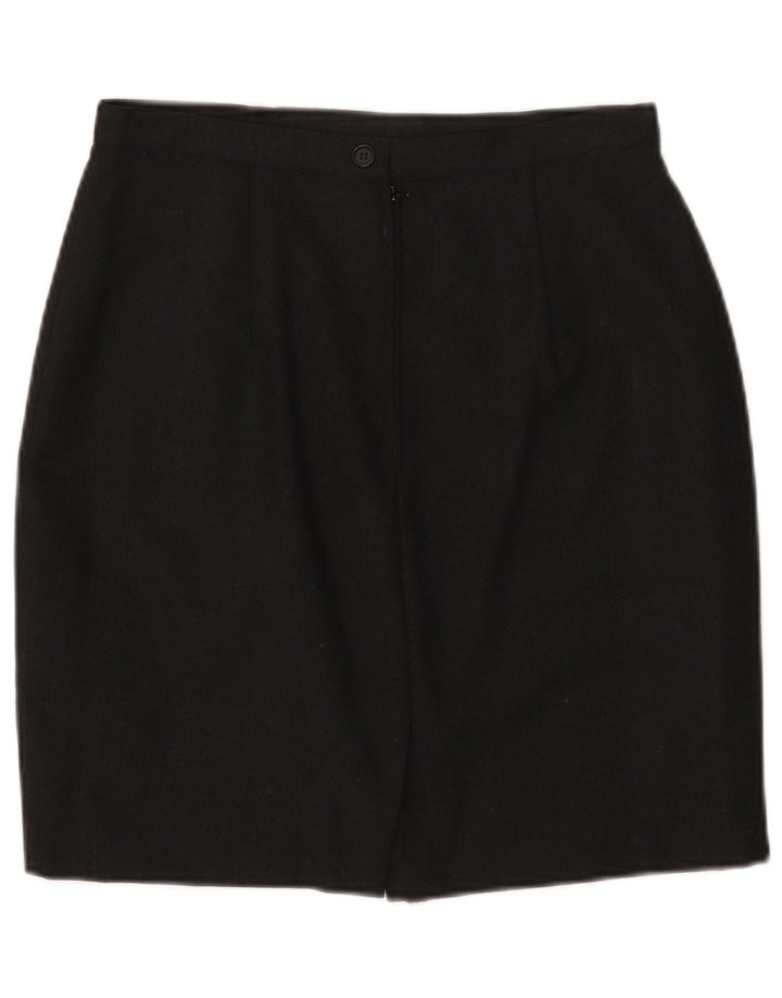 Sisley Womens Mini Pencil Skirt W30 Medium Grey Uld