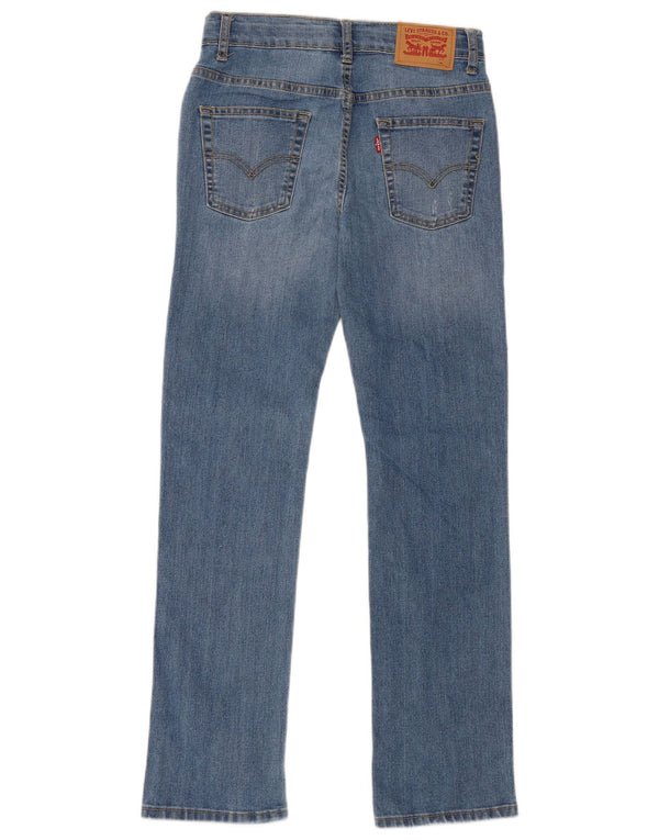 Levi's Girls 511 Distressed Slim Jeans 13-14 år W26 L29 Blue Cotton