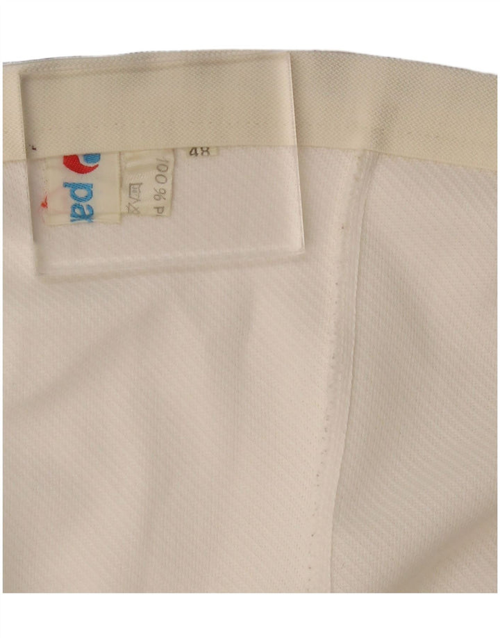 PANATTA tennisnederdel til kvinder IT 48 XL Hvidstribet polyester