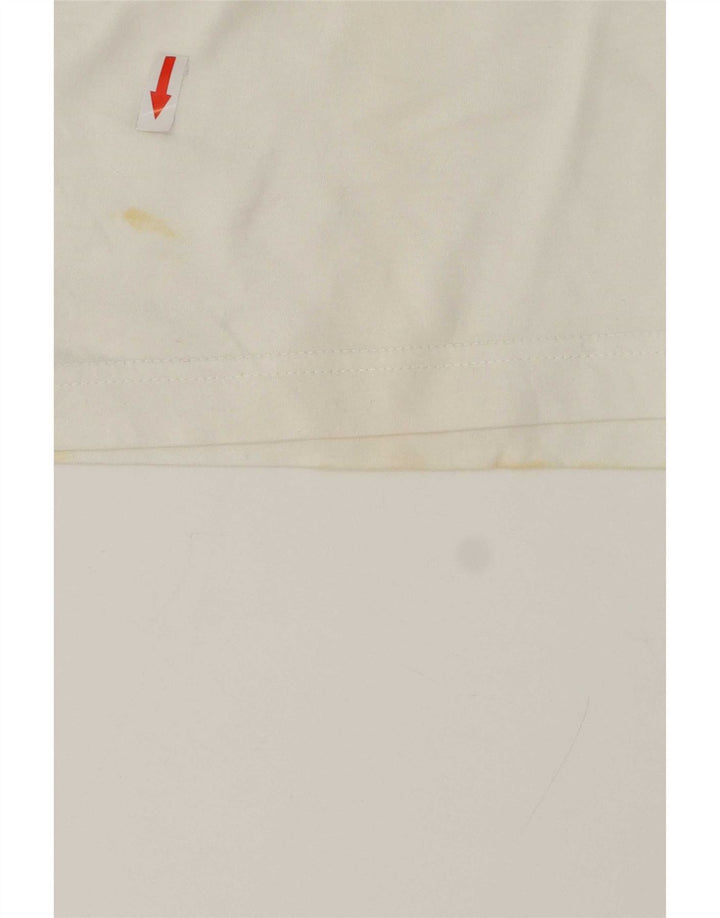 Lotto Herre Polo Shirt Stor Hvid Geometrisk