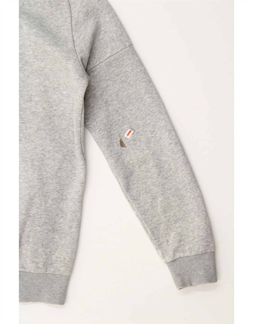 ADIDAS Boys Graphic Sweatshirt Jumper 11-12 Years Grey Cotton Vintage Adidas and Second-Hand Adidas from Messina Hembry 