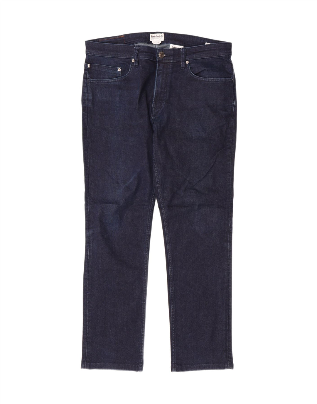 TIMBERLAND Mens Slim Jeans W34 L29 Navy Blue Cotton Vintage Timberland and Second-Hand Timberland from Messina Hembry 