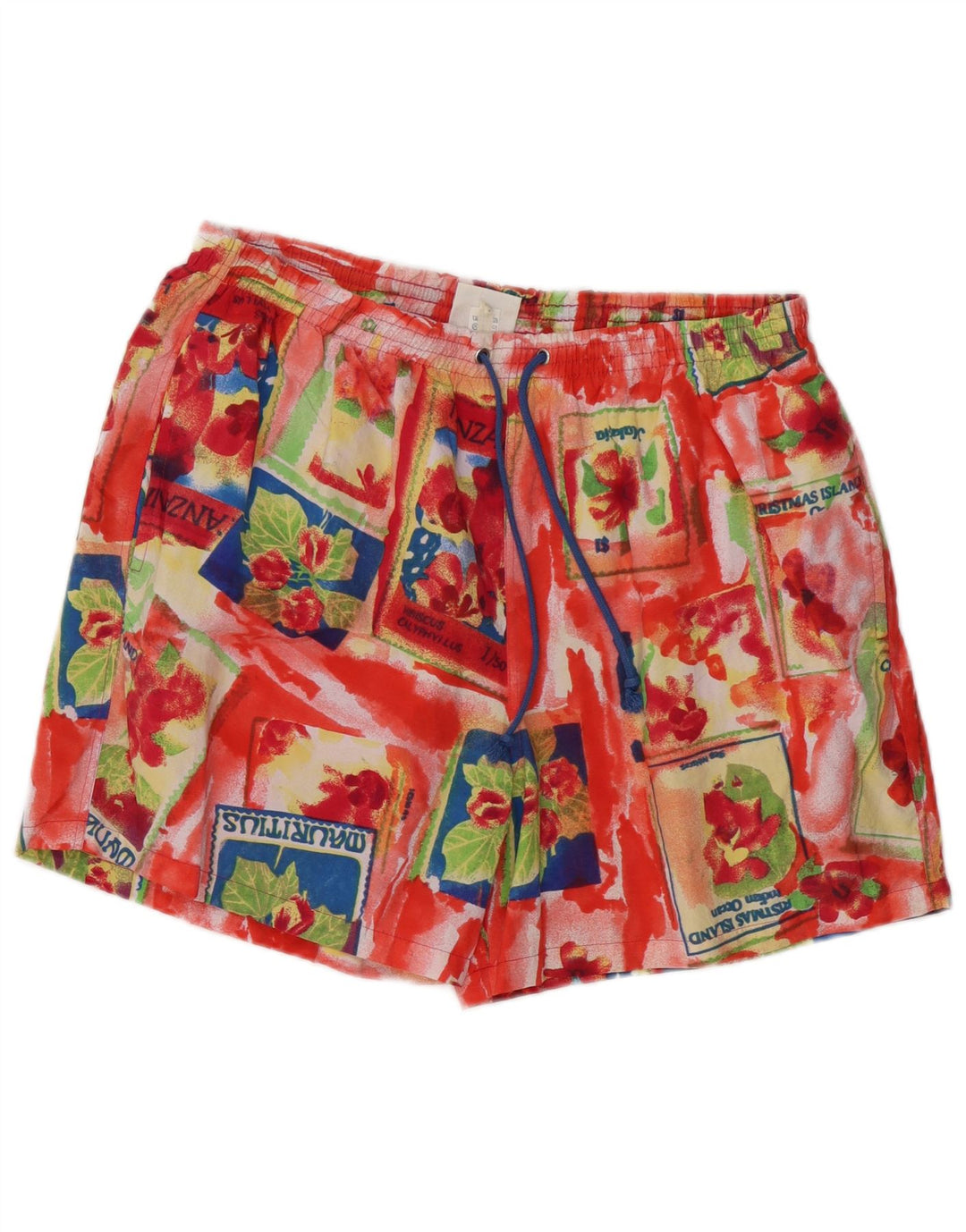 Allen Cox Badeshorts til mænd 2XL flerfarvet blomstret polyamid